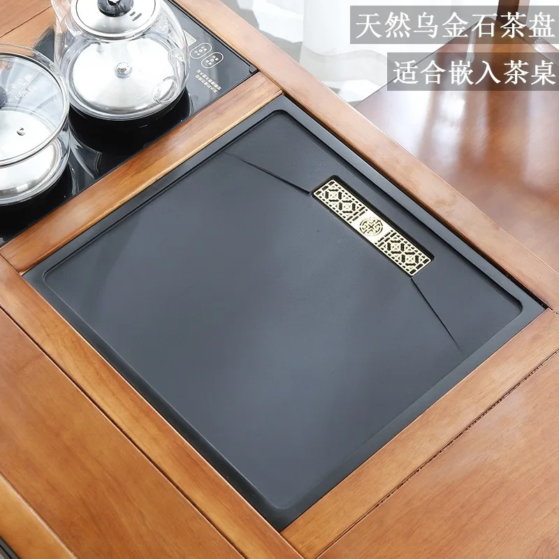 Embedded in tea table accessories for household use whole cover tea table leakage board