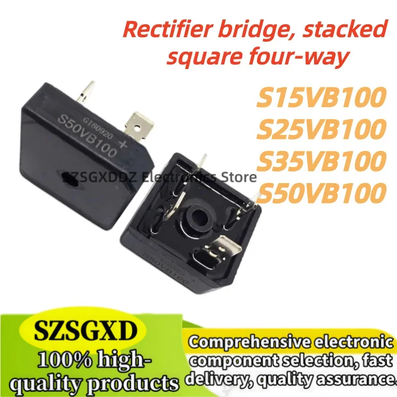 2Uds 100% Nuevo Quality S15VB100 S25VB100 S35VB100 S50VB100 Rectifier Bridge Bridge Stack-Square Quad Brand New In Stock