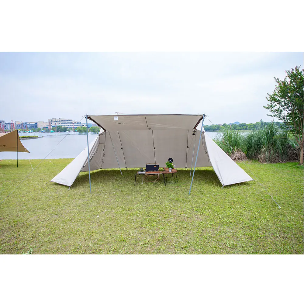 Big Camping Tent Outdoor Garden Hiking Flysheet BBQ Tent for Events