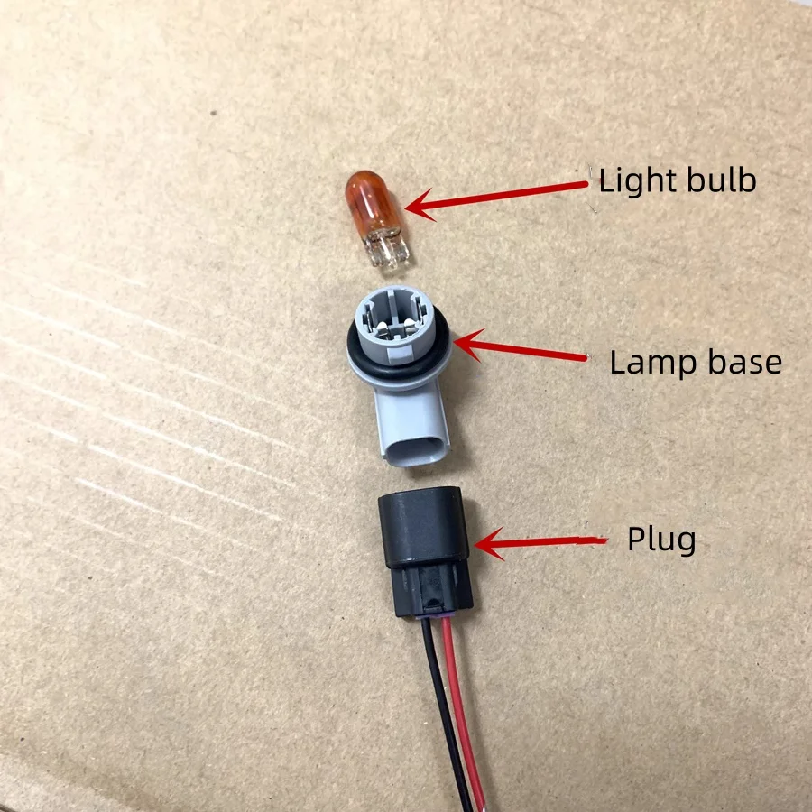Suitable for Honda Civic 10th Generation 2016-2022 Fender Lamp Holder Turn Signal Side Lamp Holder Plug