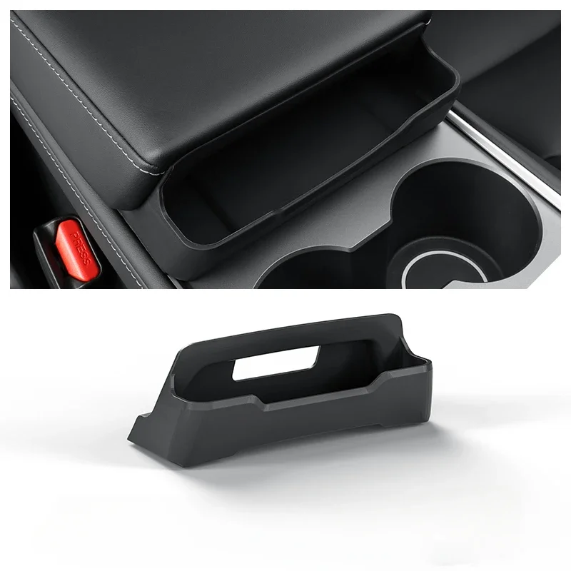 Armrest Box Glasses Box for Tesla Model Y Central Control Glasses Case Tray Phone Sunglasses Storage Box Modely Car Accessories