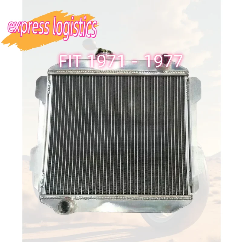 

FIT 1971 - 1977 ALUMINUM RADIATOR for MT Ford Capri II Mercury Capri MK1 2600/2800 V6 LHD 1973 1974 1975 1976 integrity