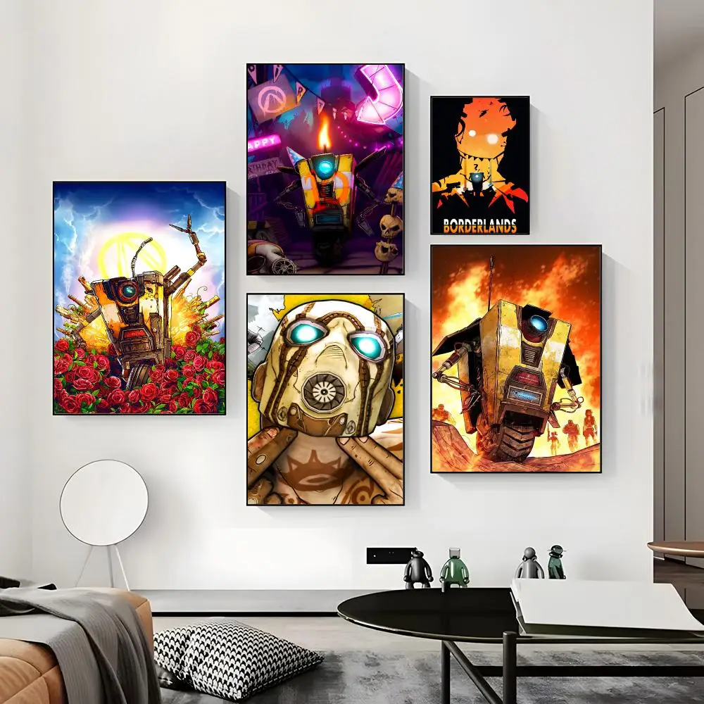 Game BORDERLANDS-S Poster HD Paper Print Home Living Room Bedroom Entrance Bar Cafe Art Painting Decoration
