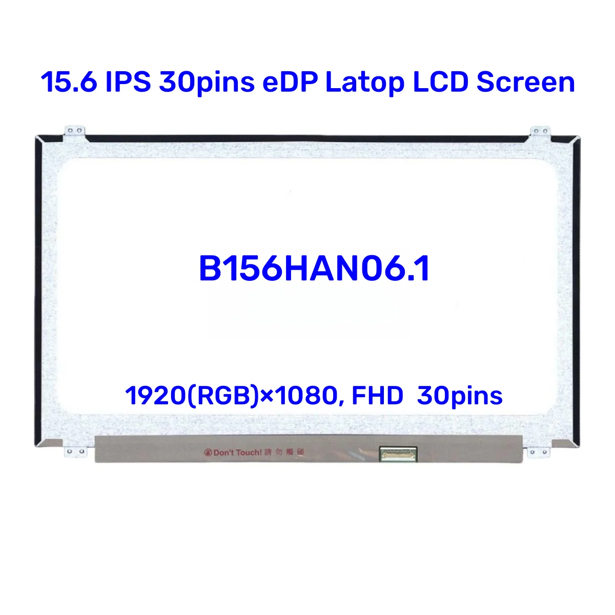 

15.6'' IPS 1920x1080 FHD 30 Pins LCD Screen B156HAN06.1 B156HAN04.1 LP156WF6 SPK1 Laptop LED Display