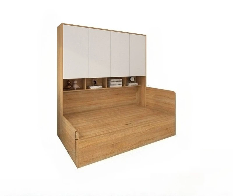 

Children's tatami bed cabinet/integrated space-saving bedroom wardrobe combination
