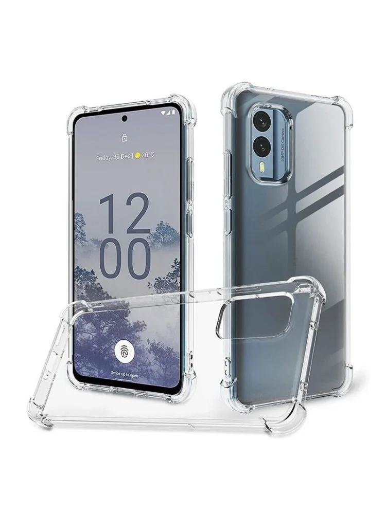 Soft TPU Transparent Phone Case for Nokia C210 C110 C22 C32 C12 XR21 G310 G400 G42 G22 Protective Cover Shockproof Fundas