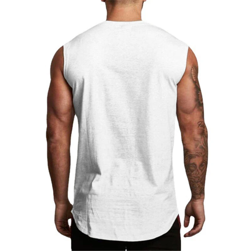 1898 Brooklyn New York Printed Gym Fitness Vests Cotton Breathable V-Neck Sleeveless Shirt Mens Bodybuilding Workout Tank Tops