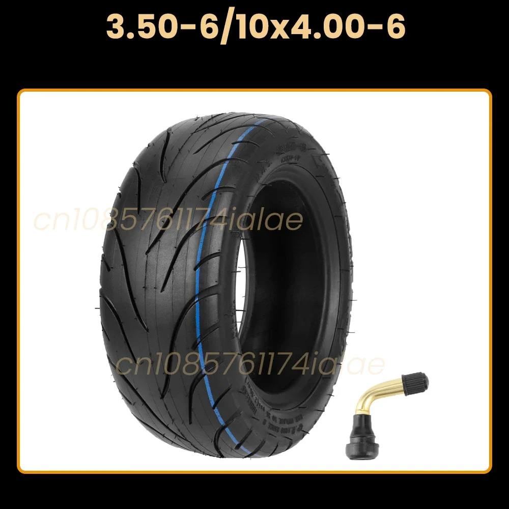 

3.50-6/10x4.00-6 10" Heavy-Duty Tubeless Rubber Tyre Tires for Electric Tricycle Scooter Replacement Tyre