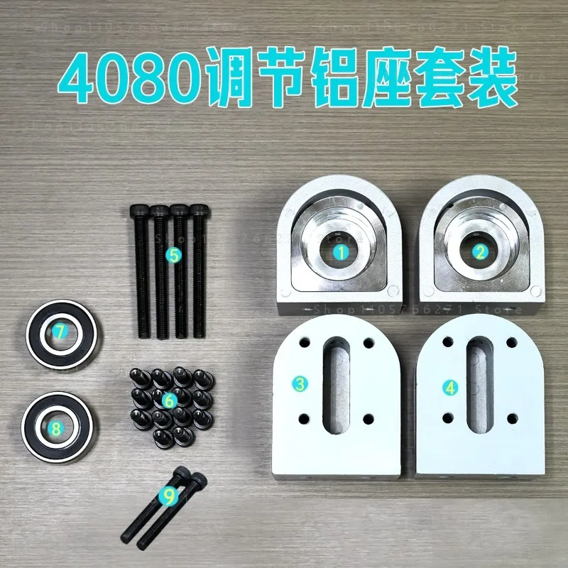 for 4080 conveyor belt roller shaft conveyor belt leader/follower power roller assembly line accessories machine head and tail