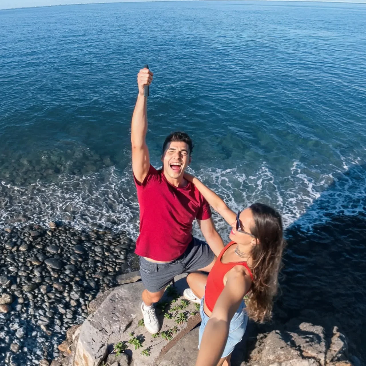 Bullet Time Selfie Stick 2.0 For Insta360 - 360° Spinning Handle, Smooth Panoramic for X5/X4/X3