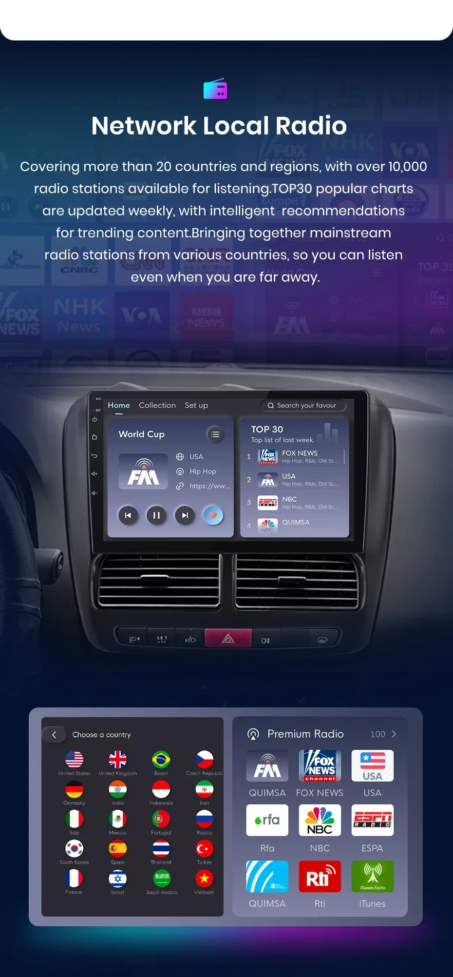 Junsun carplay android auto radio für fiat doblo opel combo tour 2013-2018 auto intelligente systeme rds bt dsp 2 din autoradio – Detail 12