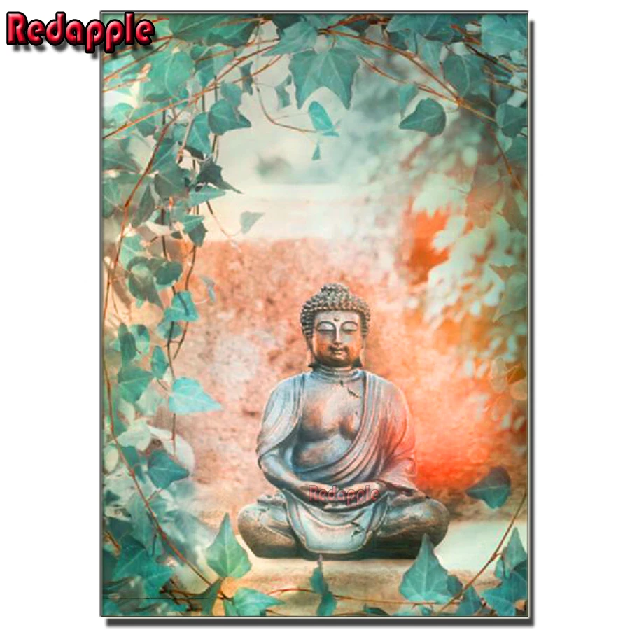 

5d Diy Diamond Painting Buddha zen art picture of rhinestones Home Decor Embroidery diamond Mosaic Religion icon Diamond puzzle