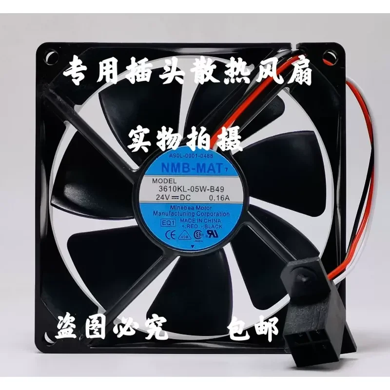 for 3610ML for 3610KL-05W-B49 for A90L-0001-0488 Original NMB Cooling Fan for Fanuc CNC System Replacement Part High Quality