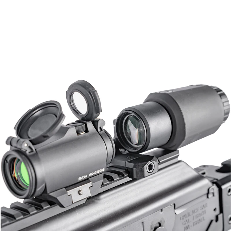 Imagem -06 - Tactical Low Mount e Low Magnifier Optic Centerline Red Dot Sight 3x Lupa Combo 0.9 Altura