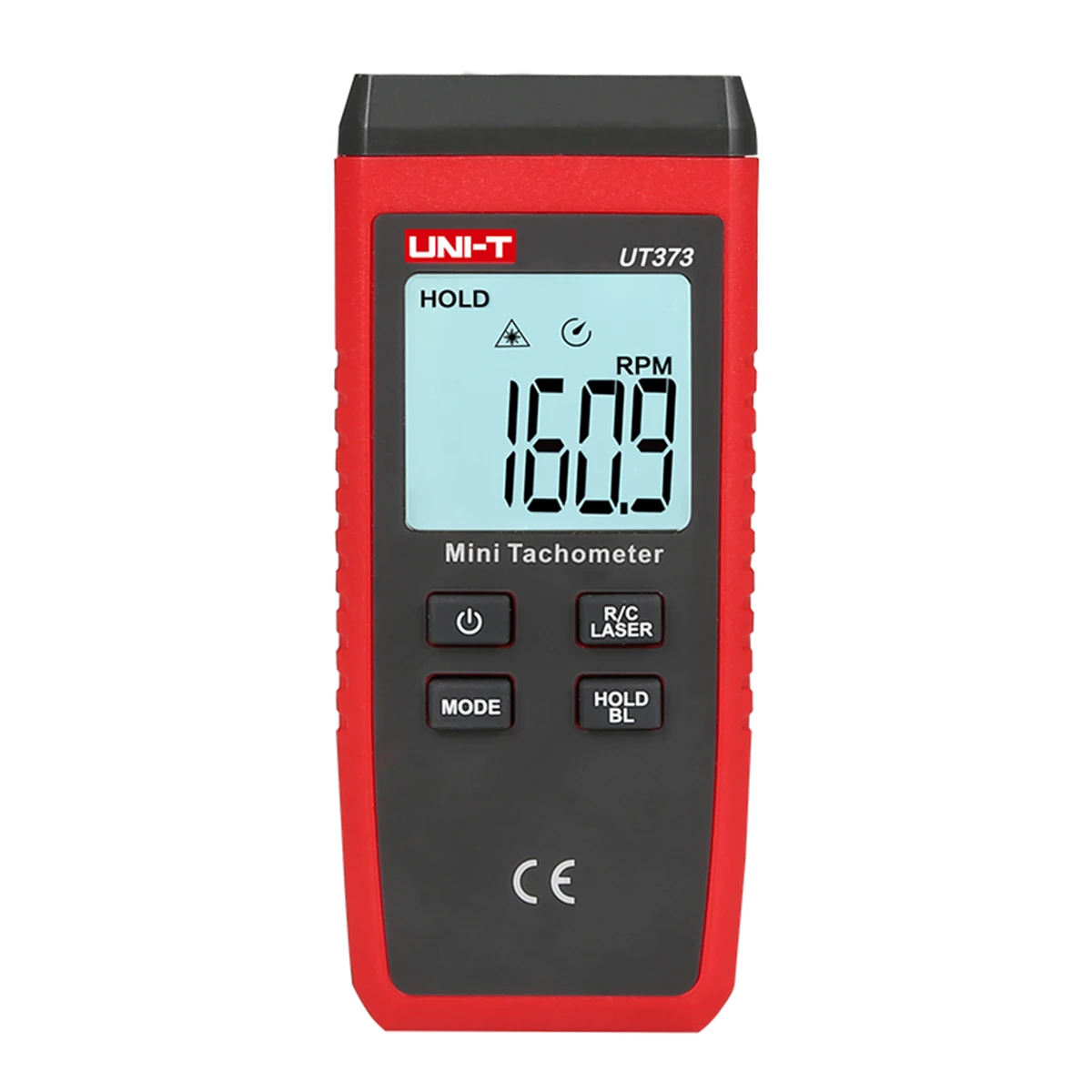 UNI-T UT373 مقياس سرعة الدوران بالليزر الرقمي 99999 دورة في الدقيقة متر العالمي مقياس سرعة الدوران عدم الاتصال سرعة الدوران الاستشعار LCD مقياس سرعة الدوران