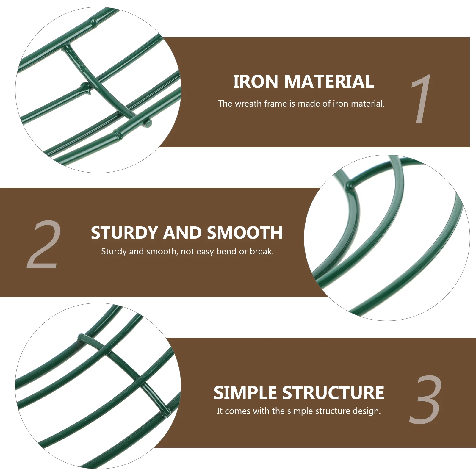 

2Pcs Garland Wreath Making Tool Egg Shaped DIY Frame for Easter Decor Diy Wreath Frame Supplies Holiday Craft Tool