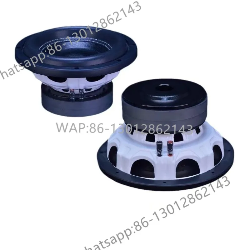 Auto Parts Dual 2 Ohm 10 inch 75 core dual magnetic high power double voice coil cannon side car subwoofer sound horn