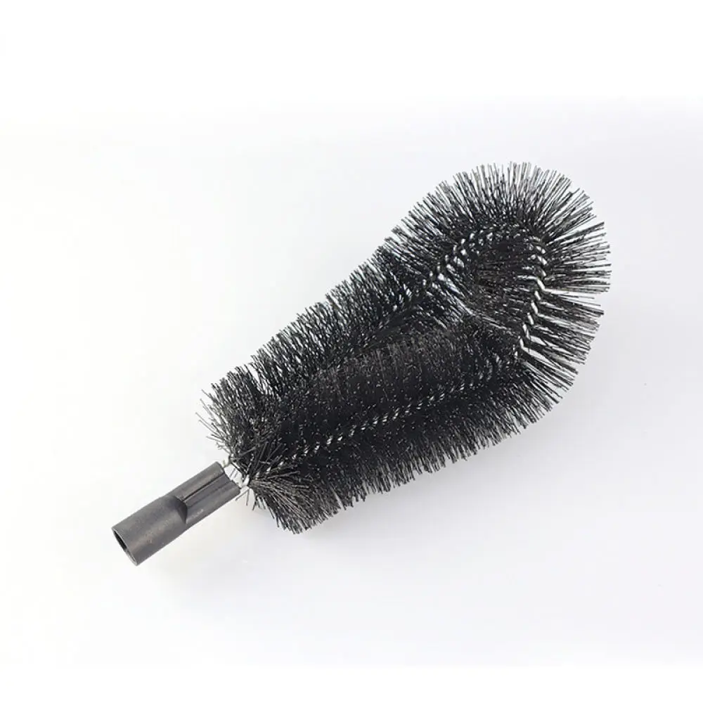 Gutter Cleaning Brush Tool For Roof Eaves Leaf Debris Removal Scrubber Stainless Steel Handle Heavy Duty Garden Maintenance