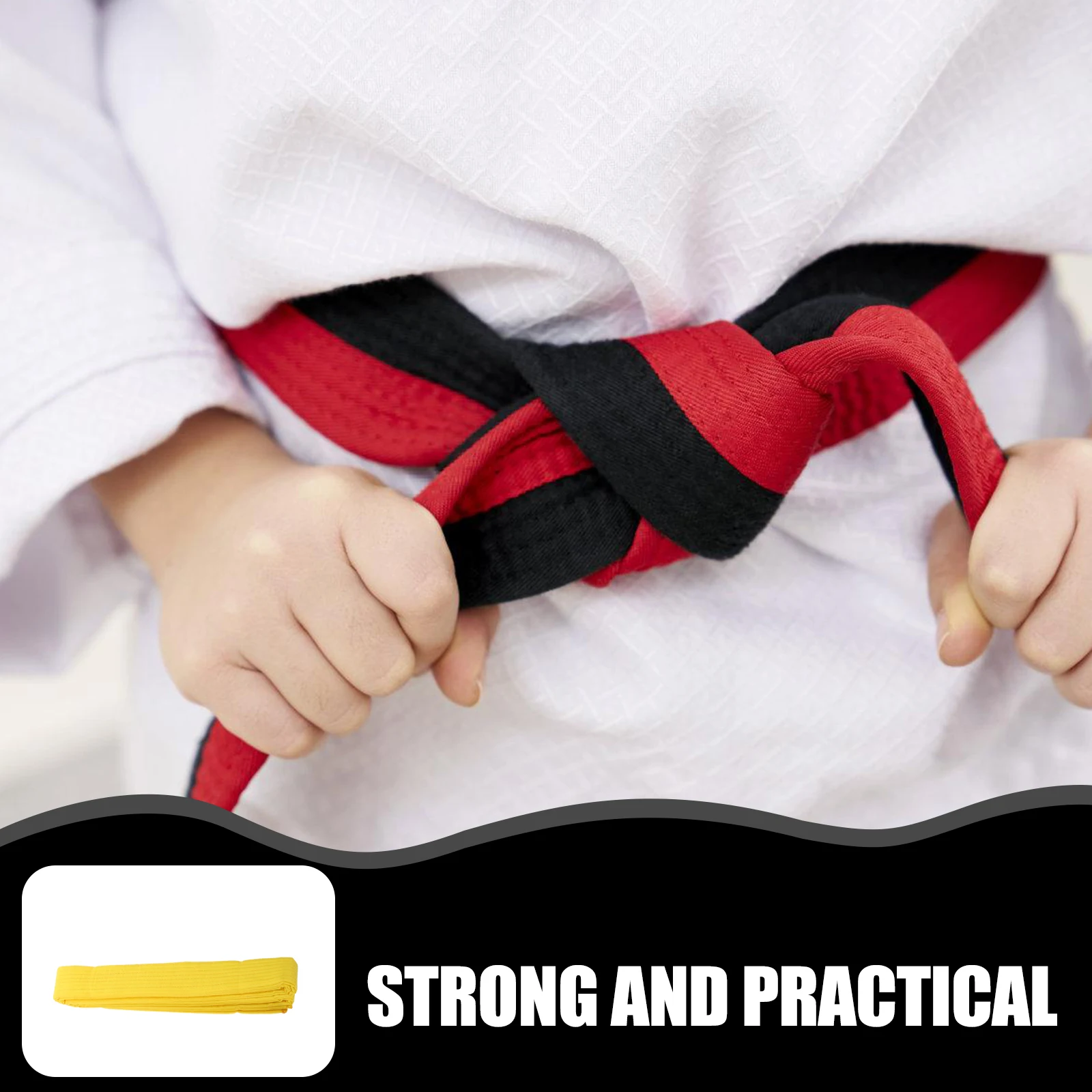 

3pcs Multicolor Cotton Karate Taekwondo Belts Martial Arts Training Waist Band For Men Boys Durable Comfortable Wear Resistant