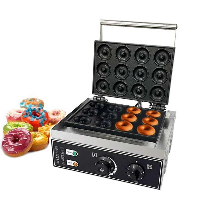 

Kitchen Household Doughnut Maker Stainless Steel Doughnut Machine 110V/220V Commercial Electric Donut Maker