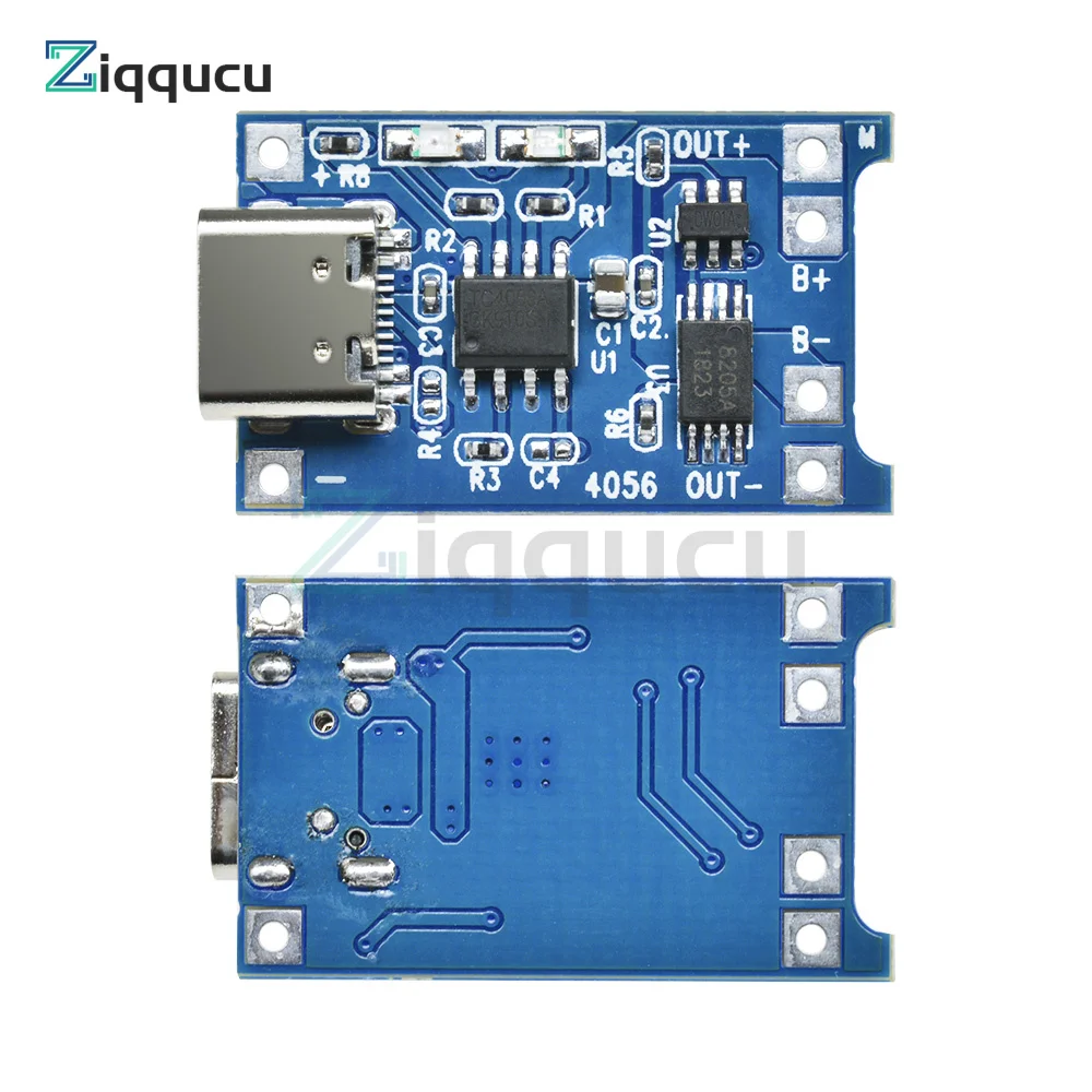 5 PCS 5V 1A 18650 Lithium Li-ion Battery Battery Charger Module Micro USB/Type-C TC4056A/TP4056 Protection Board Power Supply