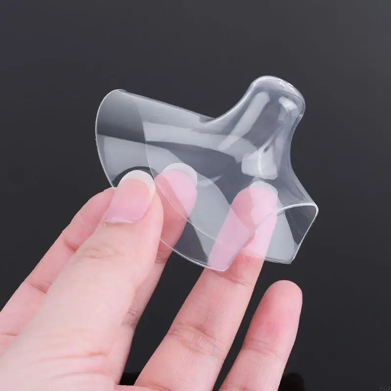 2Pcs Ultra-thin Soft Silicone Nipple Shield Protector Baby Breast Milk Feeding Conical with Carrying for Case P31B