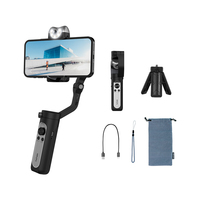 Hohem gimbal selfie stick iSteady V2 3-Axis AI Face Tracking Handheld Gimbal Stabilizer for Smartphone with 3rd gear Fill Light