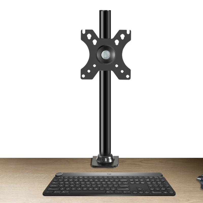 

Настольная подставка с полным движением, регулируемый на 360 градусов стальной одинарный держатель для монитора, 14-27 дюймов, зажимное основание, крепление для монитора, загрузка на 8 кг