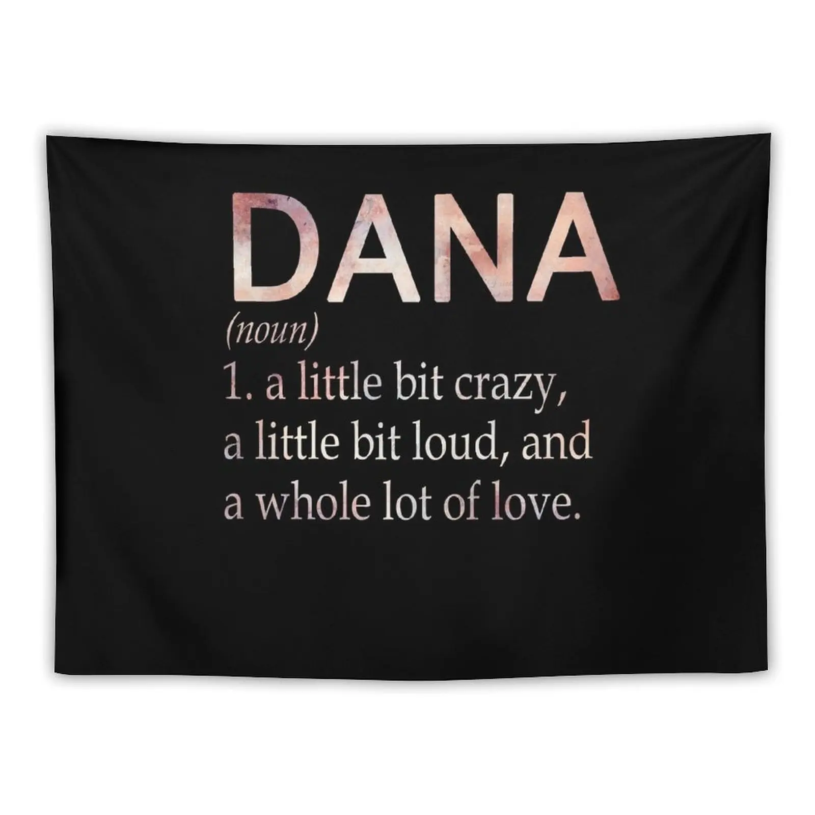 

Dana Girl Name Definition Tapestry Aesthetic Decoration Outdoor Decoration Tapestry