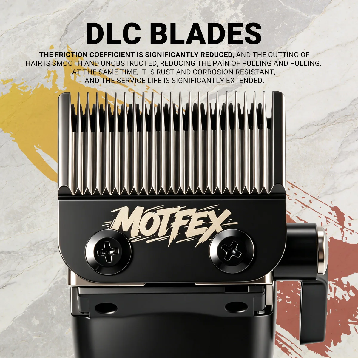 MotFex M1C&T Professional Outer Rotor Brushless Motor 7200RPM Hair Clipper Men's Trimmer Barber Haircut Machine view 3
