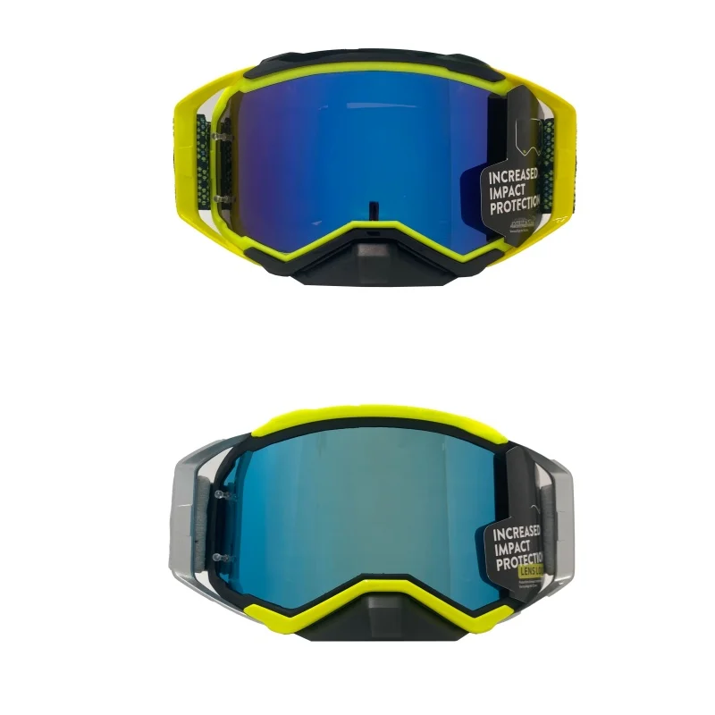 HD Clear Lens Motocross Goggles Wind Sand Proof Outdoor MTB ATV Bike Racing Protective Eyewear with Adjustable Band
