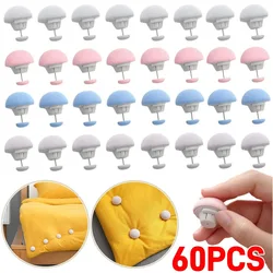 60-4PCS Bed Sheet Clip Quilt Anti Slip Safety Fixing Clip Blanket Anti Slip Deformation One Key Unlock Fastener Bed Accessories