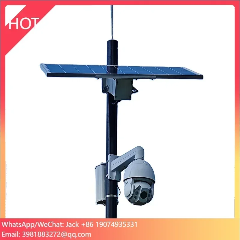 Efficient Charging Long-lasting Outdoor Use Solar Panel Security Camera Solar Panel Camera 4g