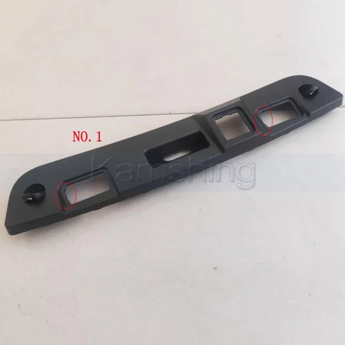 Imagen 2 del producto Kamshing placa de matrícula trasera, placa protectora de luz, Panel decorativo para Jetour X70 X70S, placa de montaje de cámara trasera, marco fijo