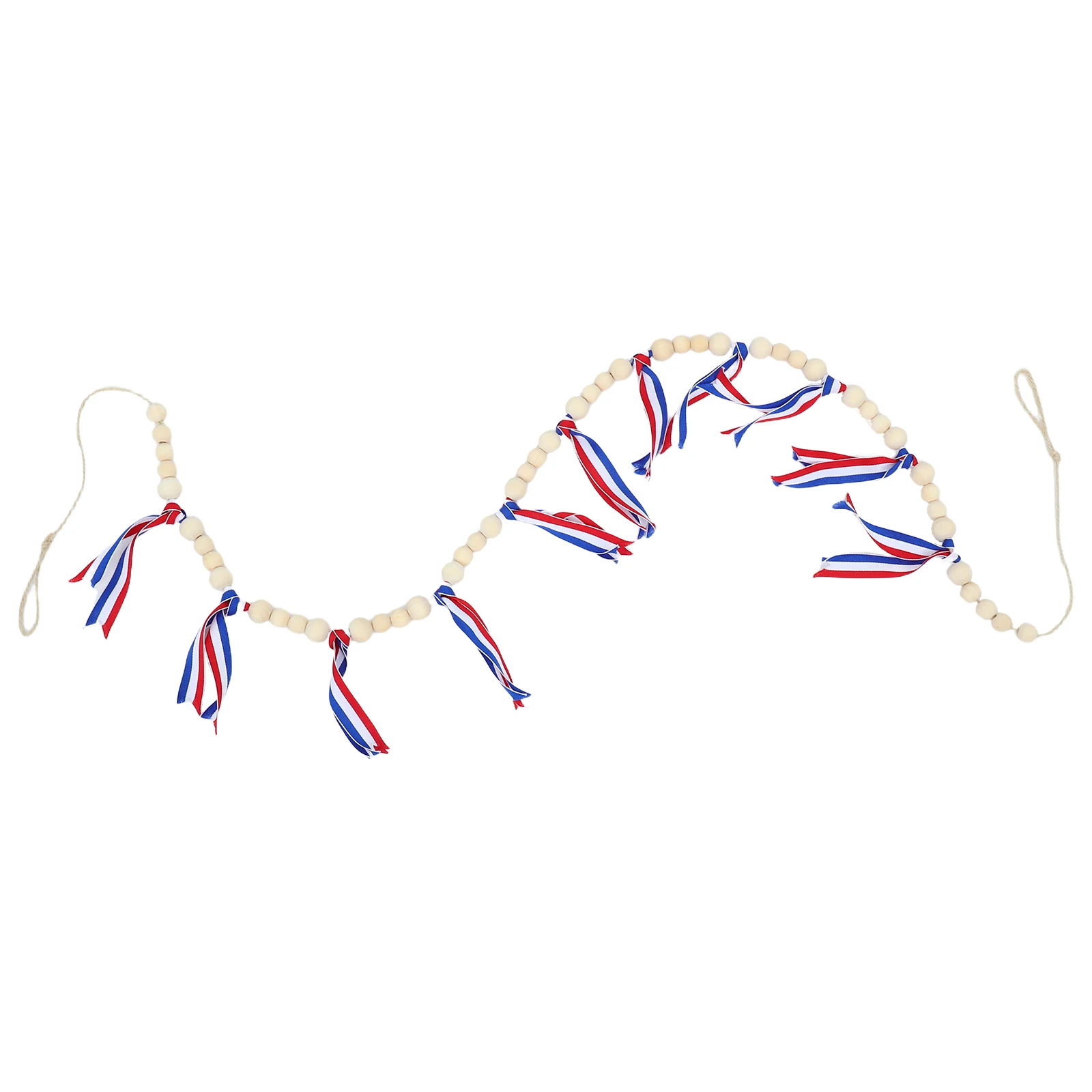 

Patriotic Garland 4Th Of July Independence Day Banner Hanging Decorations For Family Gatherings Festive Home Wall Decor With