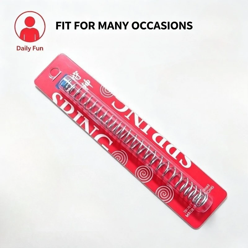 Upgraded-Grade Long-Lasting Unequal Compression Spring Moderate Tough M100 Toy Accessories