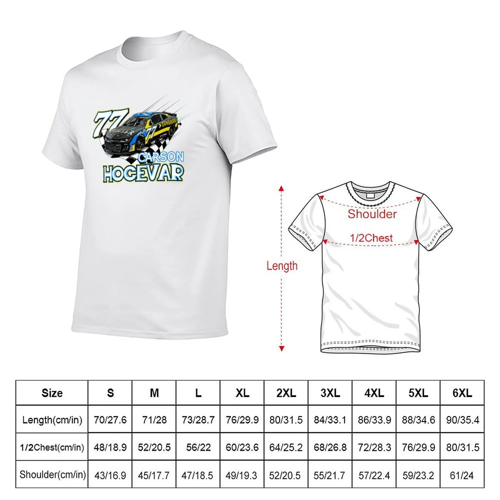 Carson Hocevar - Victory Lane design T-Shirt man t shirts for men casual t shirt personalised T-Shirt