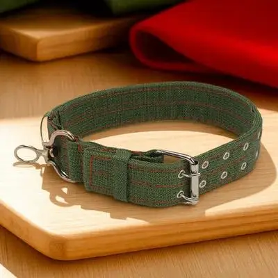 Adjustable Sheep Collar Cow Hauling Livestock Feeding Supply Durable Canvas Safety Thickened Explosion-Proof Buckle For Cattle