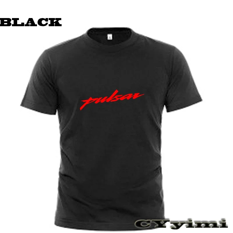 For Bajaj Pulsar 200 NS RS COME T Shirt Men New LOGO T-shirt 100% Cotton Summer Short Sleeve Round Neck Tees Male