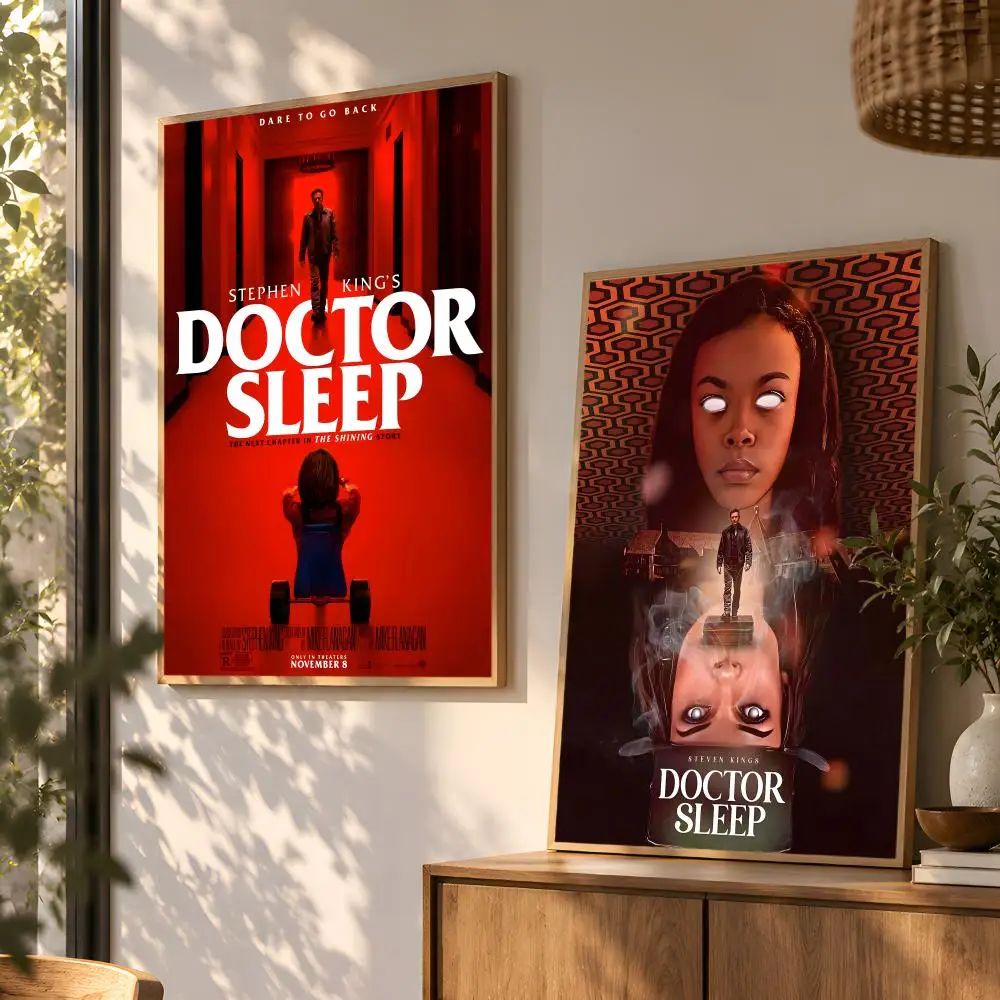 Thriller Movie D-Doctor Sleep Poster Wall Art Home Decor Living Room Bedroom Office Dorm Apartment Gift