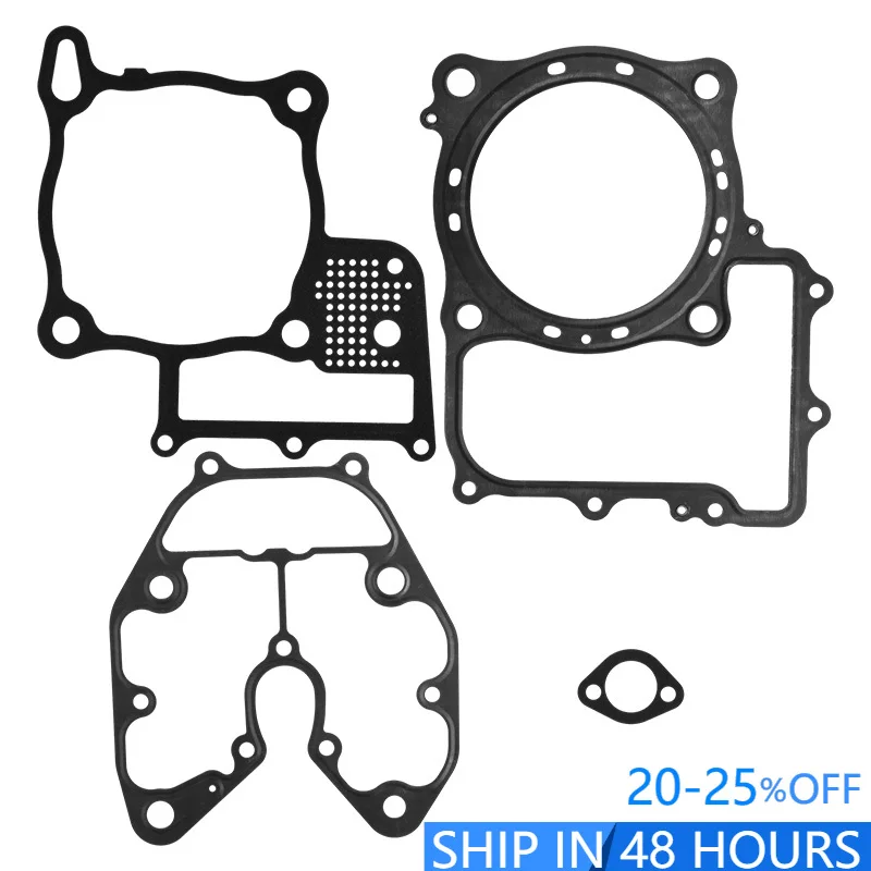 Motorcycle Engine Cylinder Middle Medium Repair Pad Overhaul Gasket Mat Kit For Honda MUV700 2A BIG RED 2009-12 MUV 700 2AC 2013