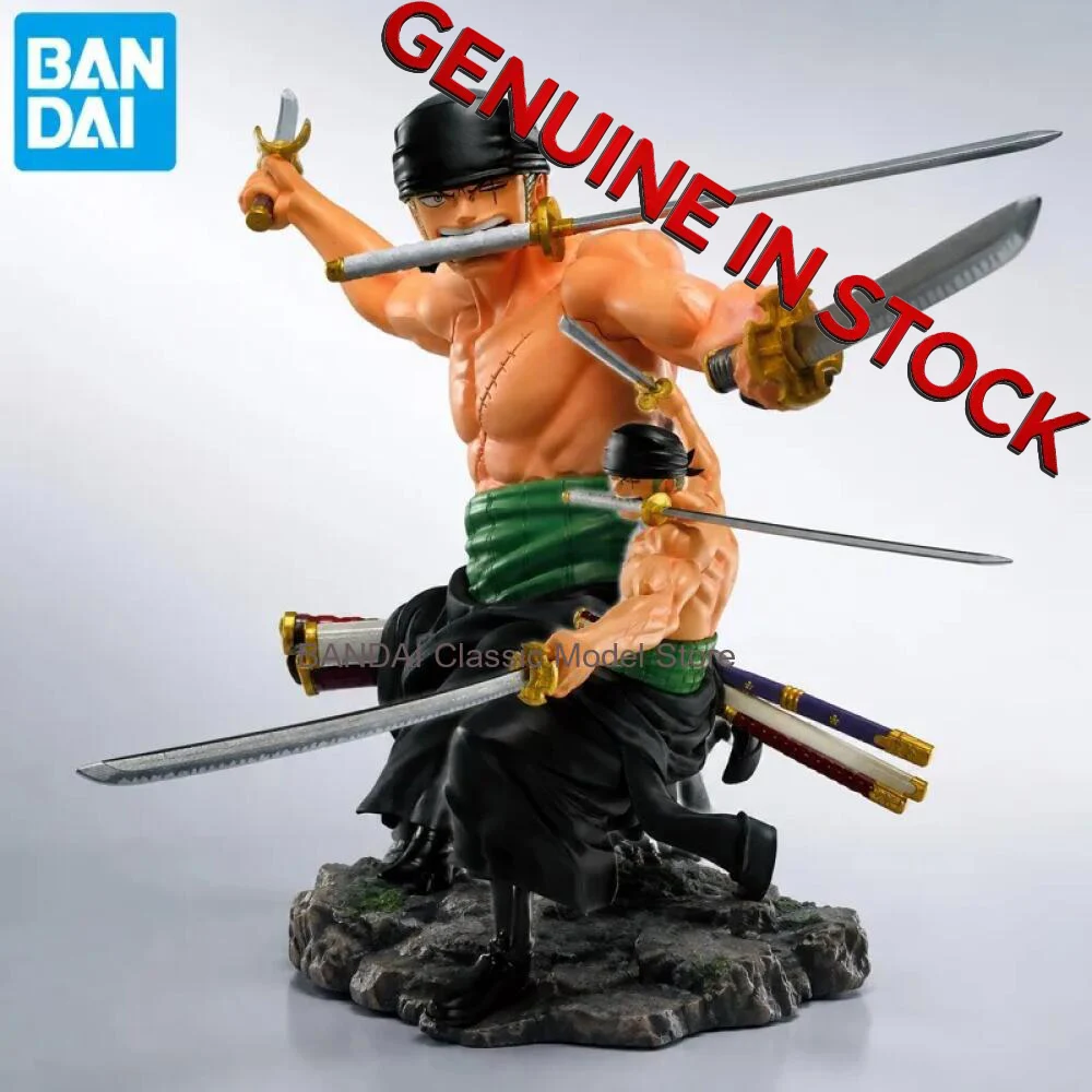 In Stock Bandai Original Bandai Spirits One Piece Roronoa Zoro Action Figure Model Doll Brand New Boxed Anime Characters Toys