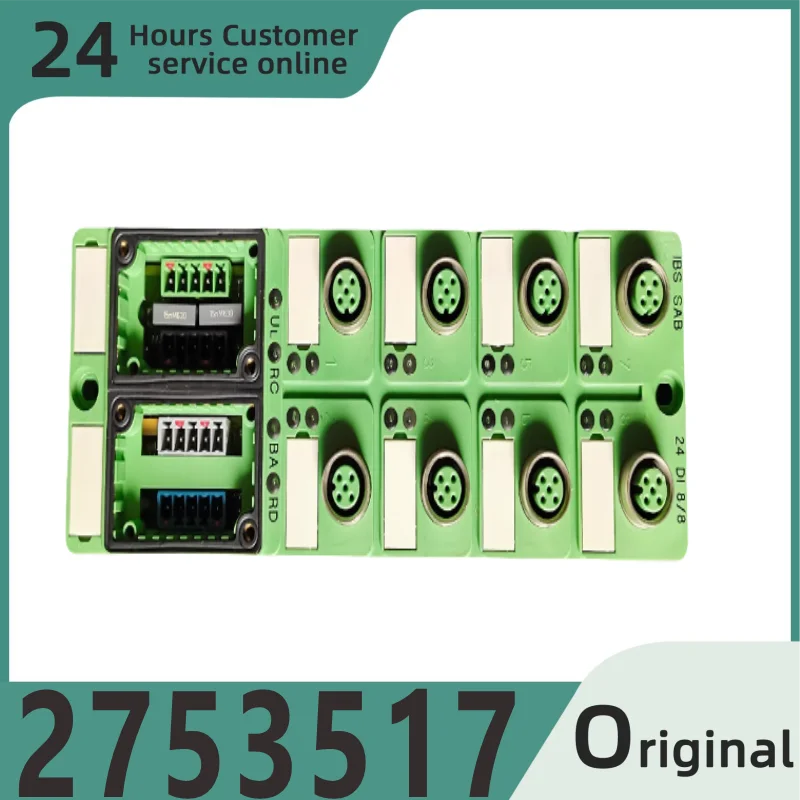 

Совершенно новый оригинальный IBS SAB 24 DI 8/8 2753517/DO 8/8 2750934