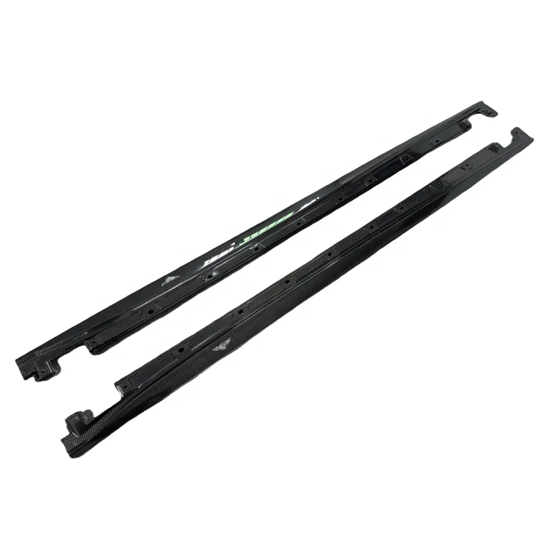 

High Quality W12 Style Carbon Fiber Side Skirts Body Kit for Bentley Flying Spur 2020+