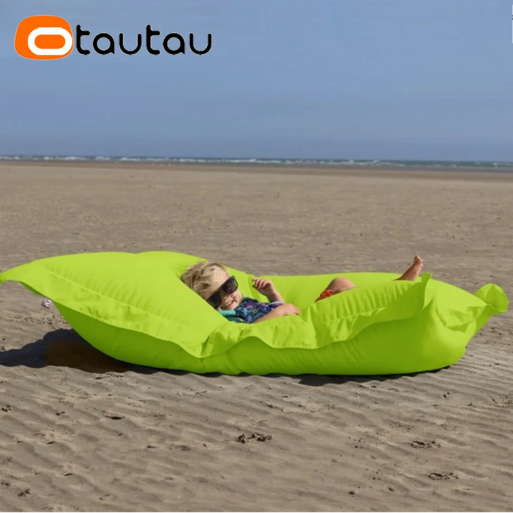 OTAUTAU Outdoor Bean Bag Pillowsac Cover Beach Swim Pool Floats Lounger Bed DD034【No Filler!Need To Buy Filler By Yourself !】
