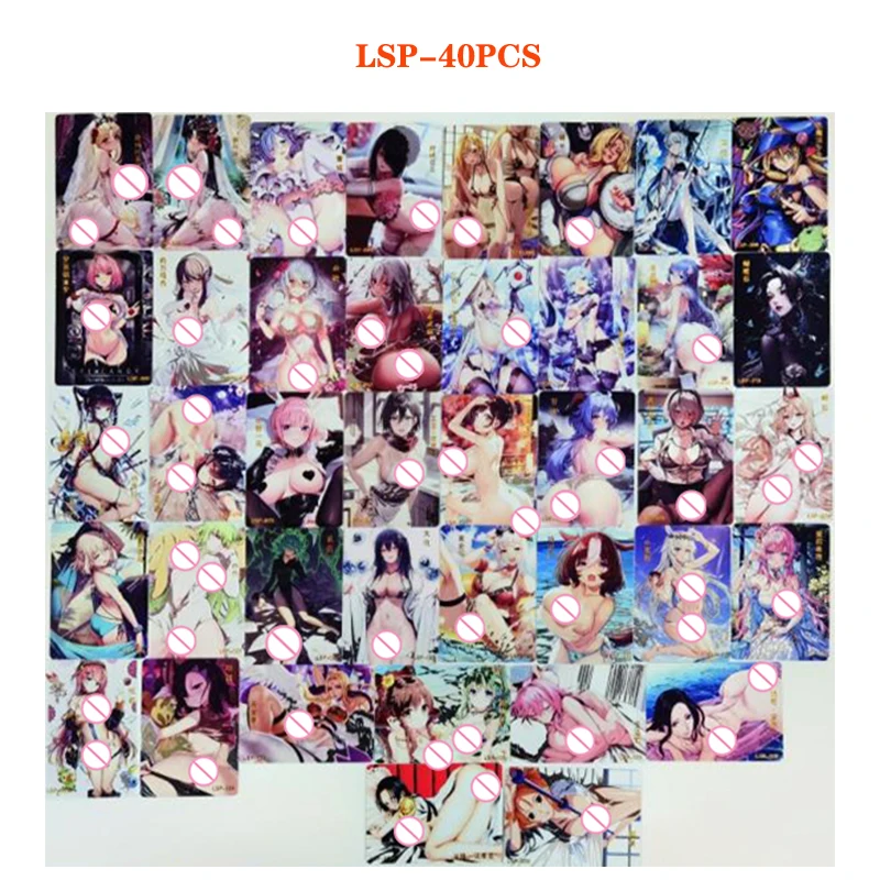 

Anime Goddess Story Kawaii LSP Flash Card Yor Forger Hatsune Miku Rem Sakurajima Mai Toys for boys Collection Card Birthday Gift