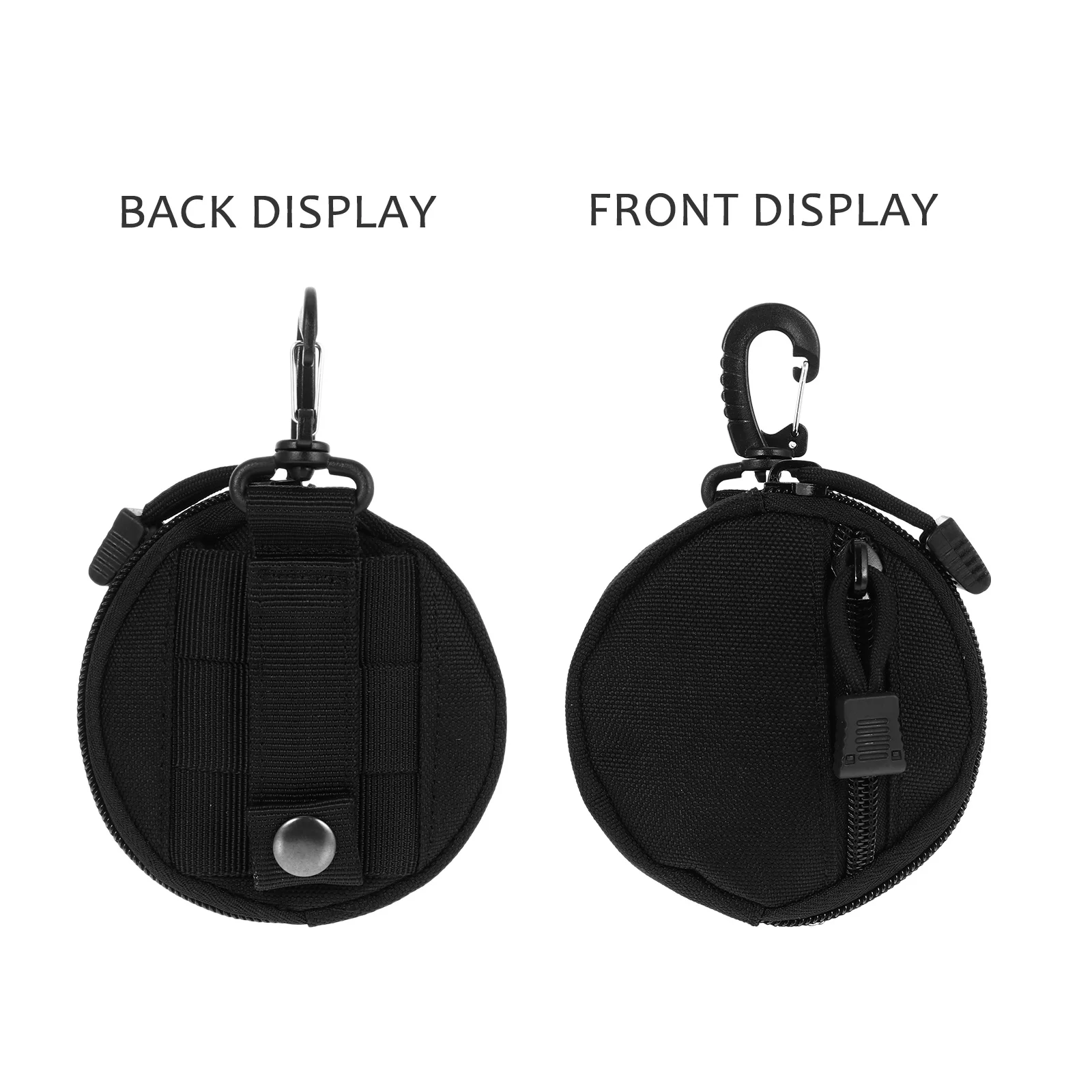 

1Pcs Compact Cylindrical Carry Case Pouch for Keys Coins USB Disks Memory Cards Outdoor Activities Pouch Mini Key Wallet Holder