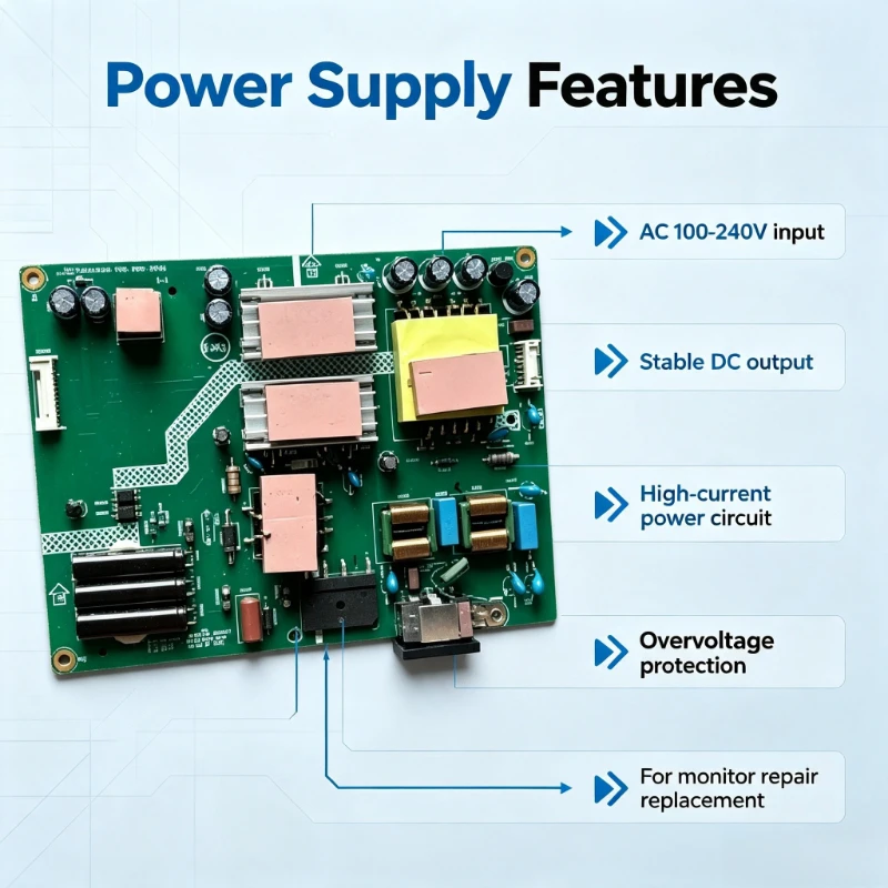 715GA649-P02-000-00GG TV Power Supply Board Original Replacement LCD Television Power Main Board