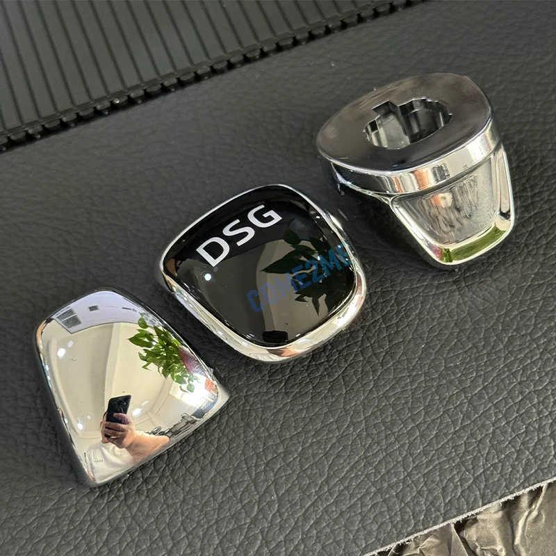Picture 3: For Skoda Octavia Superb Yeti Piano baking Paint DSG Shift Handball Car gear lever With DSG LOGO