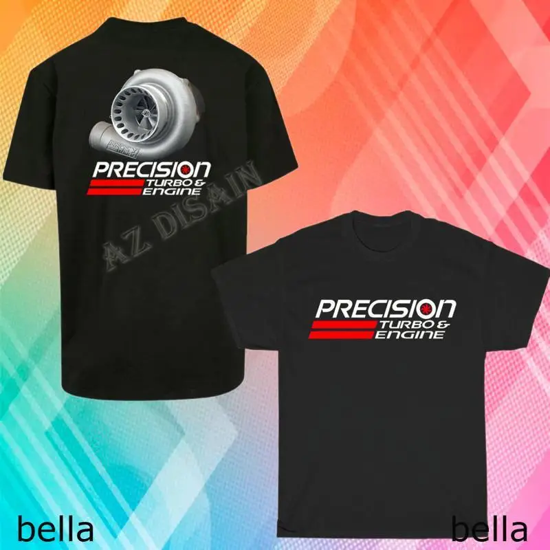 New Precision Turbo Engine Logo T-Shirt Funny Size S to 5XL